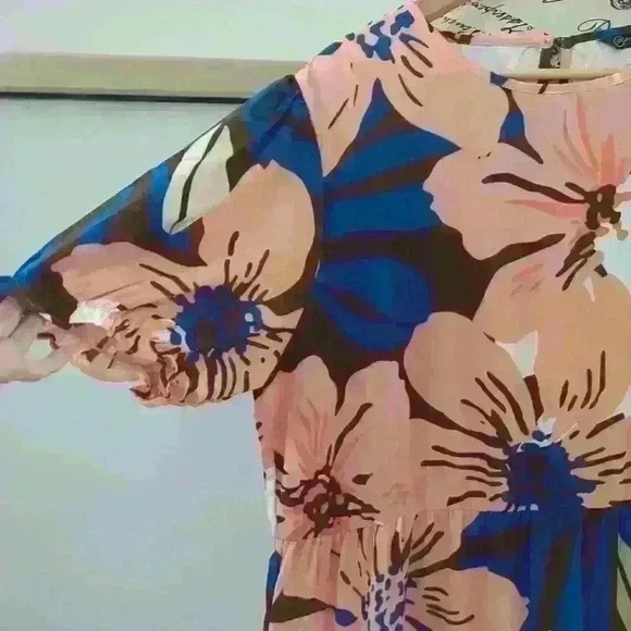 PRETTYGARDEN | Women's Multicolor Floral Tiered Flowy Maxi Dress - Picture 2 of 5